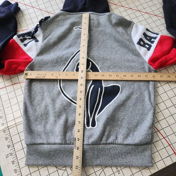 Vtg Baby Phat Y2K Cat Graphic Hoodie Jacket Gray Zip Teen Large Women Size Small - Picture 10 of 16